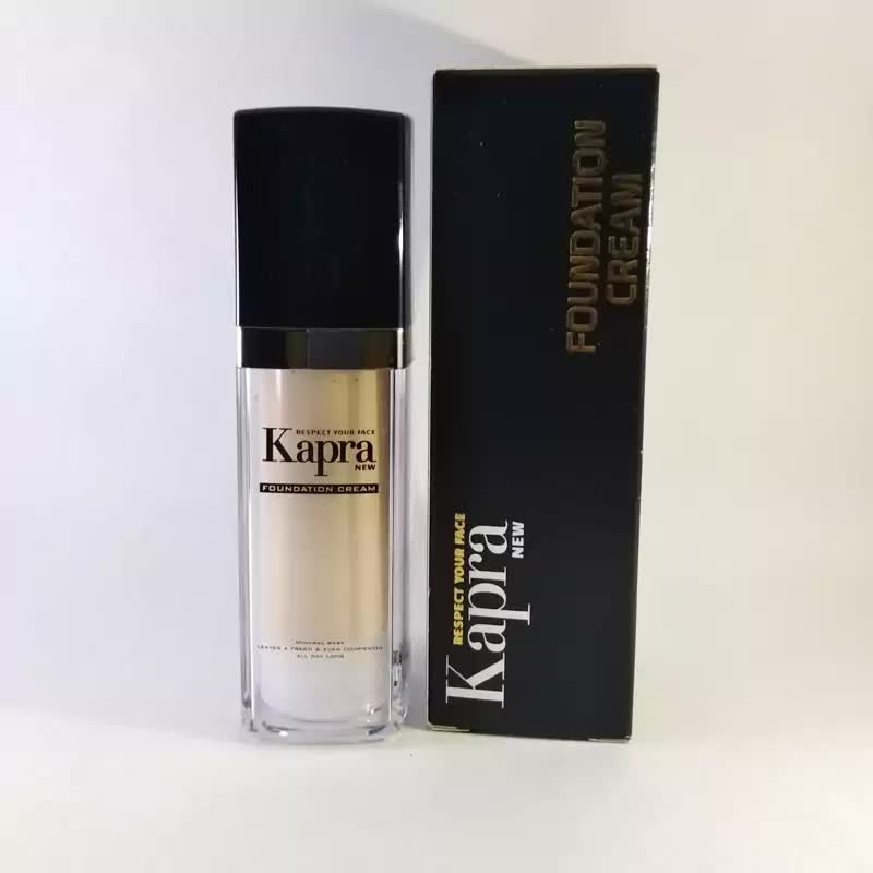 کرم پودر کاپرانیو KAPRA NEWشماره401ترکیب مینرال پوشش دهی بالا وبافت سبک مناسب انواع پوست