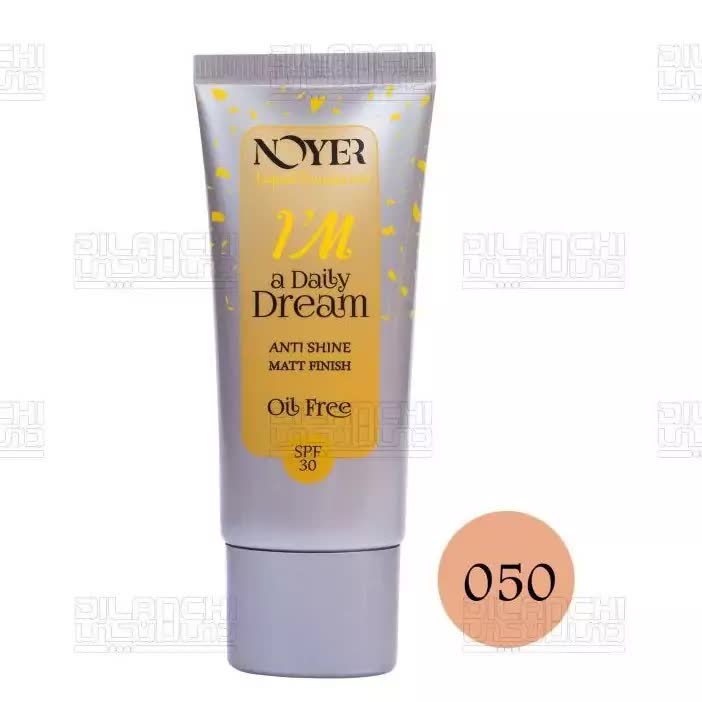 کرم پودر فاقد چربی نویر حاوی SPF30 شماره 50