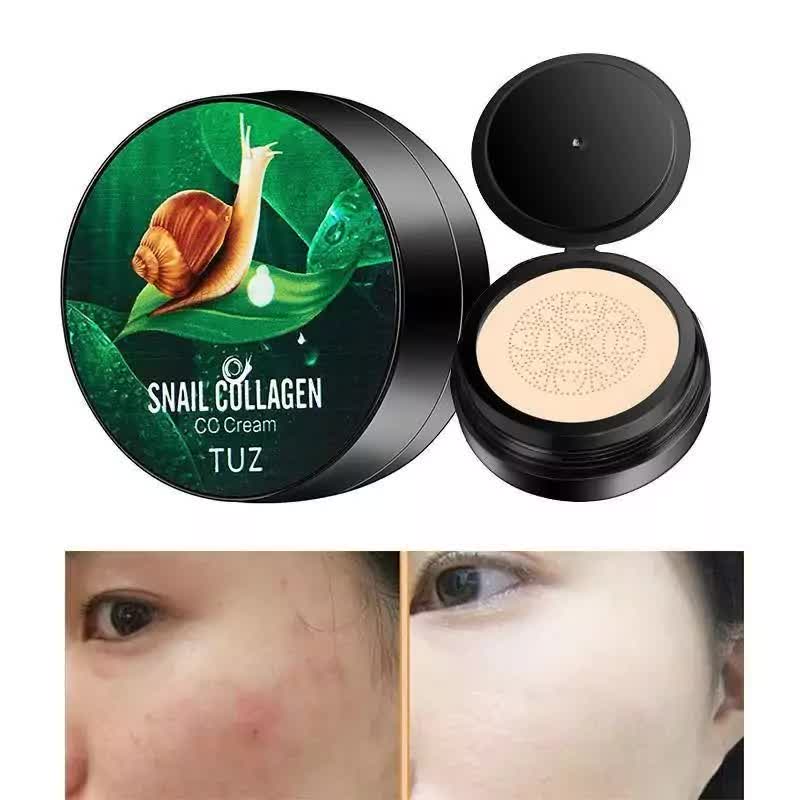 کوشن سی سی کرم پددار حلزون و کلاژن توز