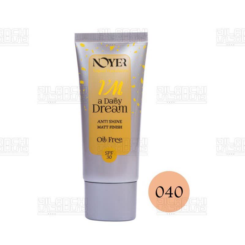 کرم پودر فاقد چربی نویر حاوی SPF30 شماره 40