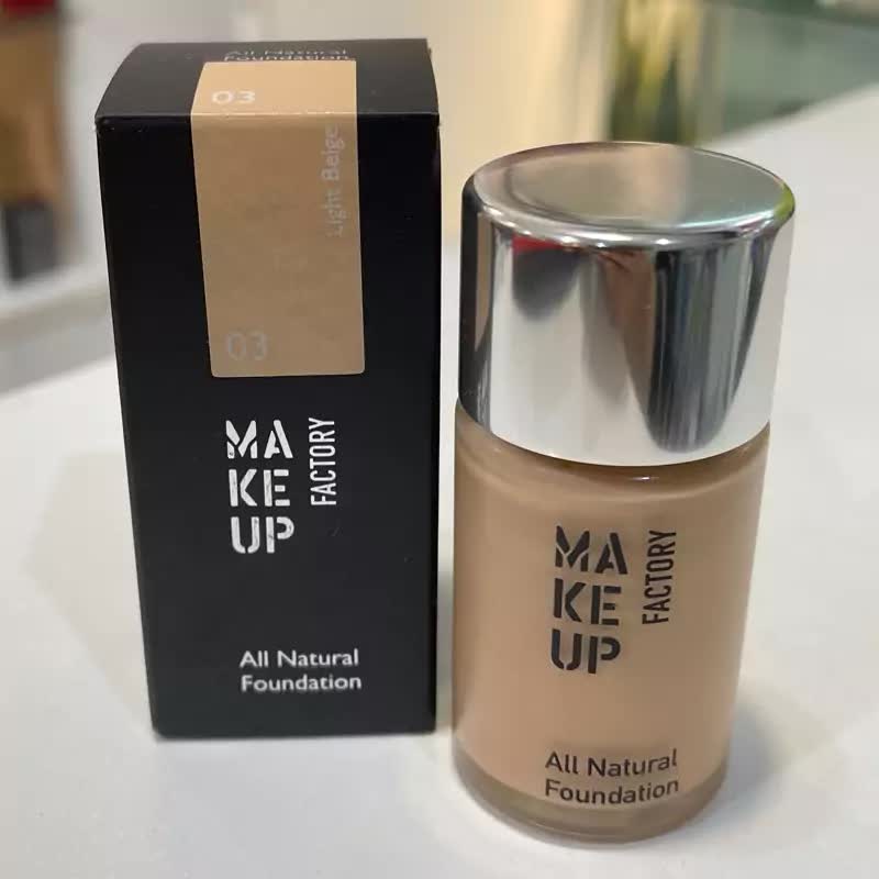 کرمپودر مخملی میکاپ فکتوری شماره 03 MAKEUP FACTORY- Cream Foundation