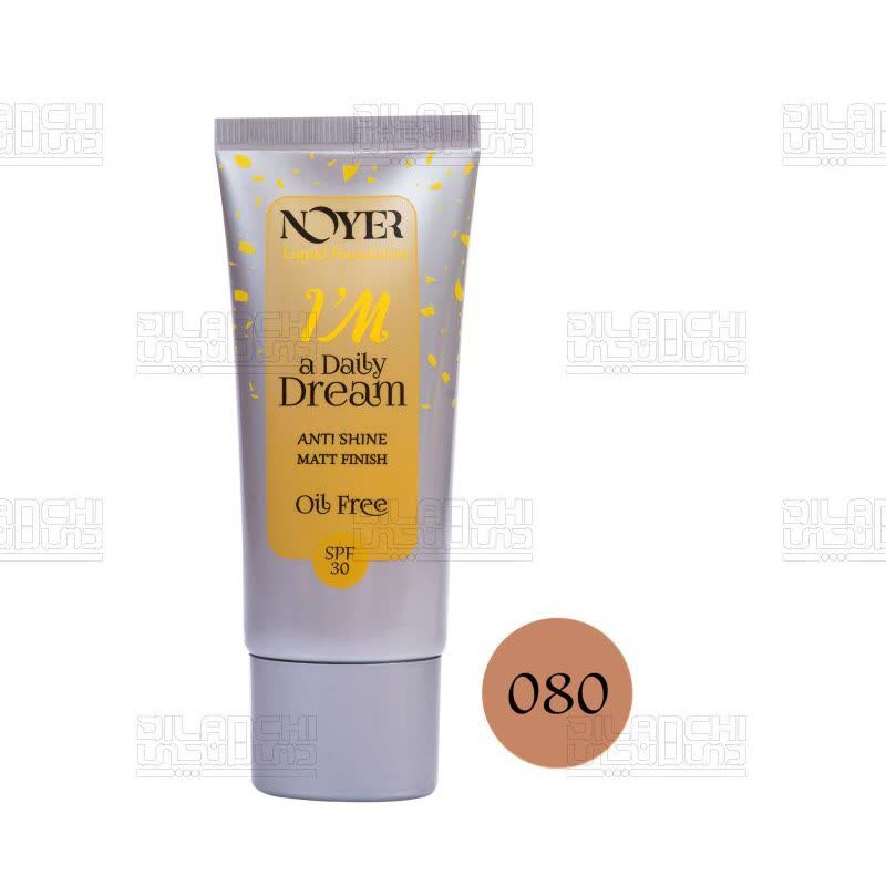 کرم پودر فاقد چربی نویر حاوی SPF30 شماره 80