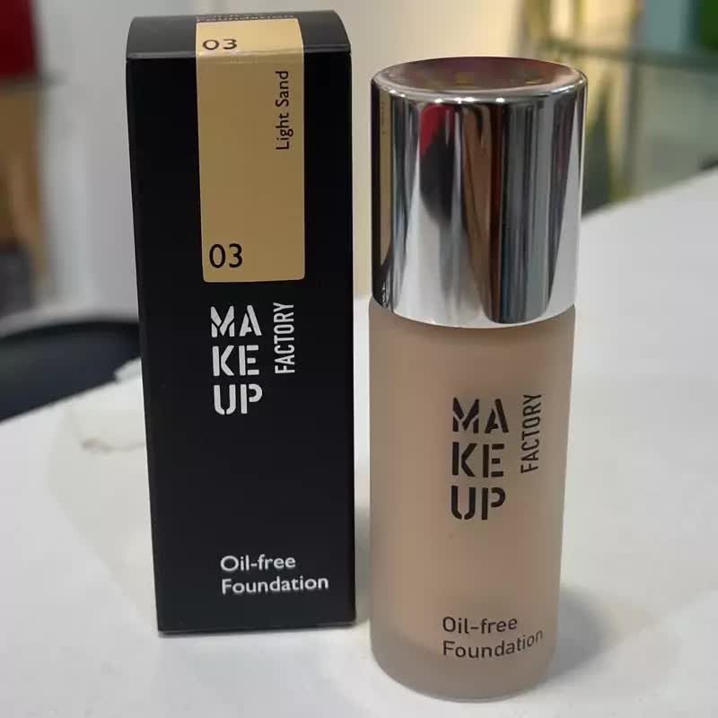 کرمپودر میکاپ فکتوری شماره 3 مدل ایل فیری MAKEUP FACTORY- oil free