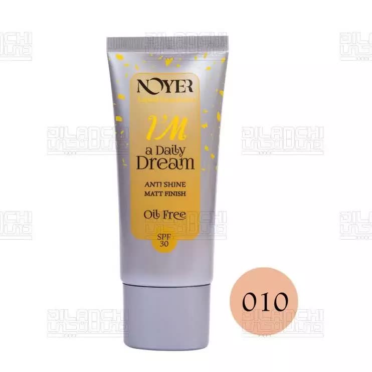  کرم پودر فاقد چربی نویر حاوی SPF30 شماره 10 