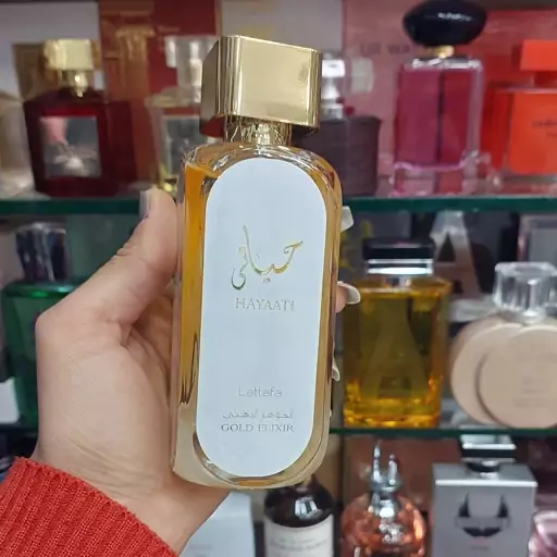 عطر ادکلن مردانه زنانه حیاتی سفید اورجینال اصل 100 میل  Gold Elixir