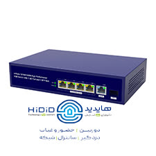 سوییچ 4 پورت گیگ POE برند اینورس مدل 1004GP-1c