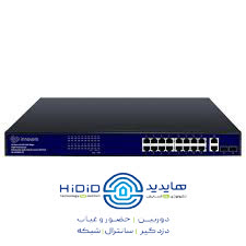 سوییچ 16 پورت گیگ POE برند اینورس مدل 10016GP2c