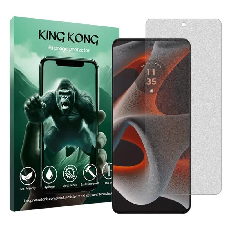 گلس موتورولا Edge 50 Pro مدل هیدروژلی مات برند کینگ کونگ