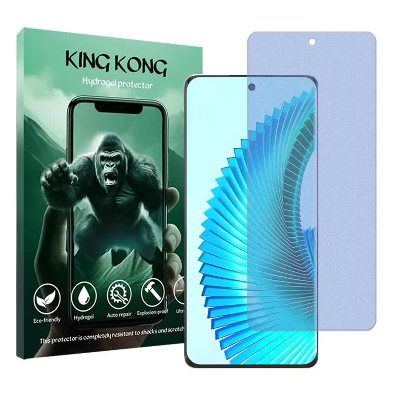 گلس آنر X9b مدل هیدروژلی مات ضداشعه آبی برند کینگ کونگ