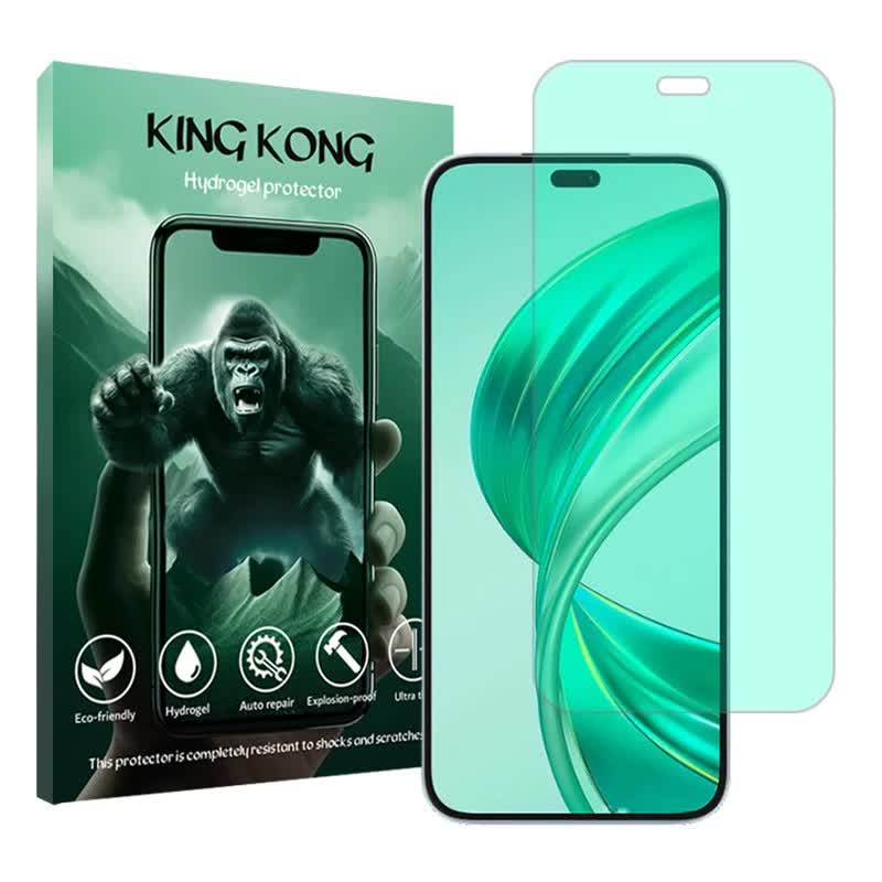 گلس آنر X8b  مدل هیدروژلی گرین لایت برند کینگ کونگ