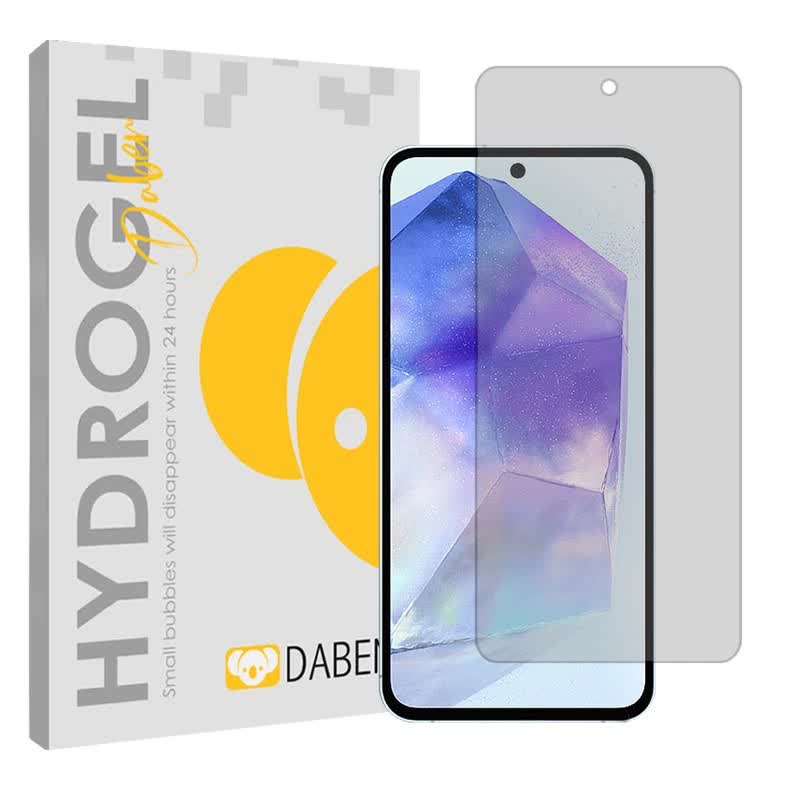 گلس شفاف سامسونگ Galaxy A55 5G مدل هیدروژلی خودترمیم
