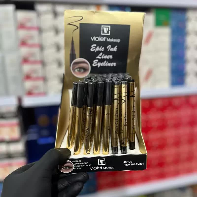 خط چشم استامپی(طرح رندوم) 