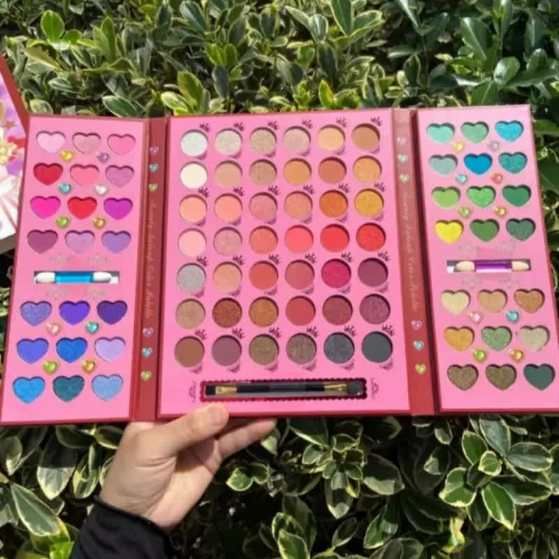 پالت سایه چشم بزرگ باربی 84 رنگ گودکو مدل IGOODCO