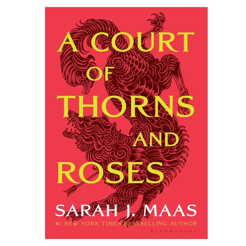 کتاب A Court of Thorns and Roses اثر Sarah J. Maas انتشارات Bloomsbury