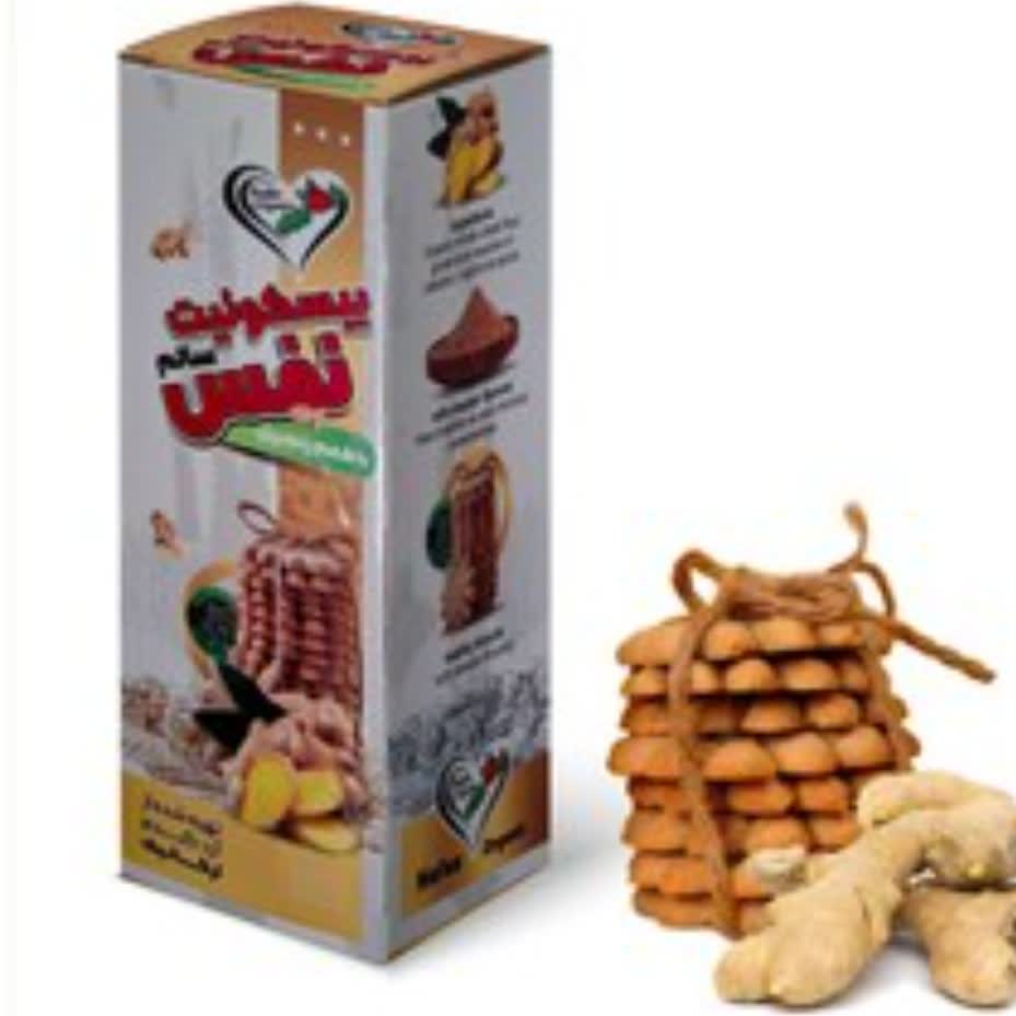 بیسکویت زنجبیلی ارگانیک نفس