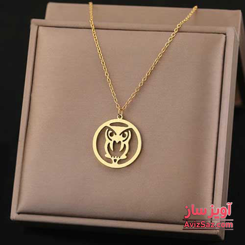 گردنبند جغد کد 101317