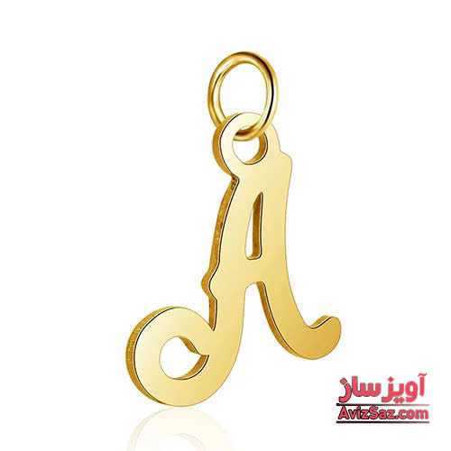 گردنبند حرف انگلیسی A کد 102186