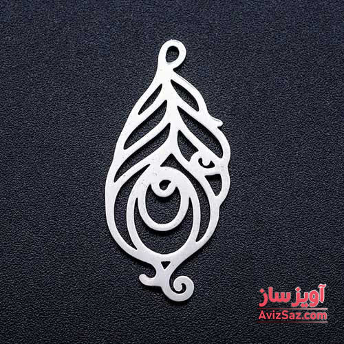 گردنبند پر طاووس کد 101834