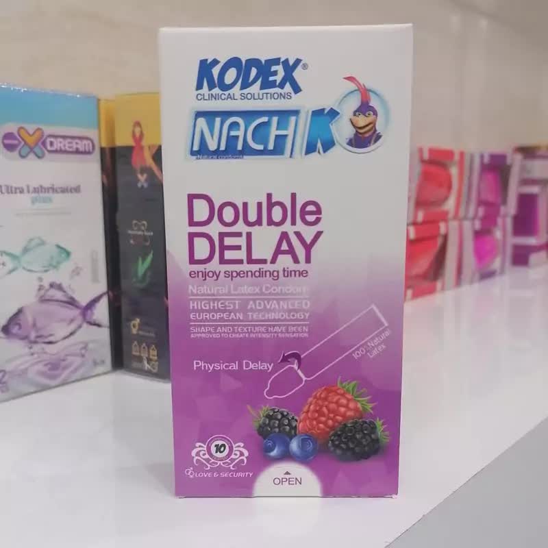 کاندوم ناچ کدکس Double Delay یک بسته