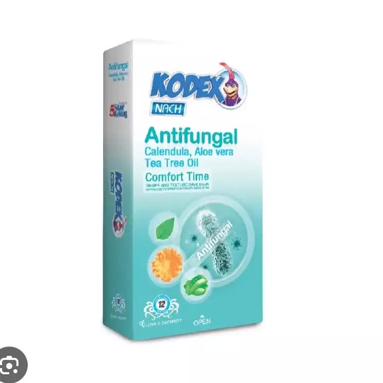 کاندوم کدکس Antifungal مدل ضد قارچ 12 عددی