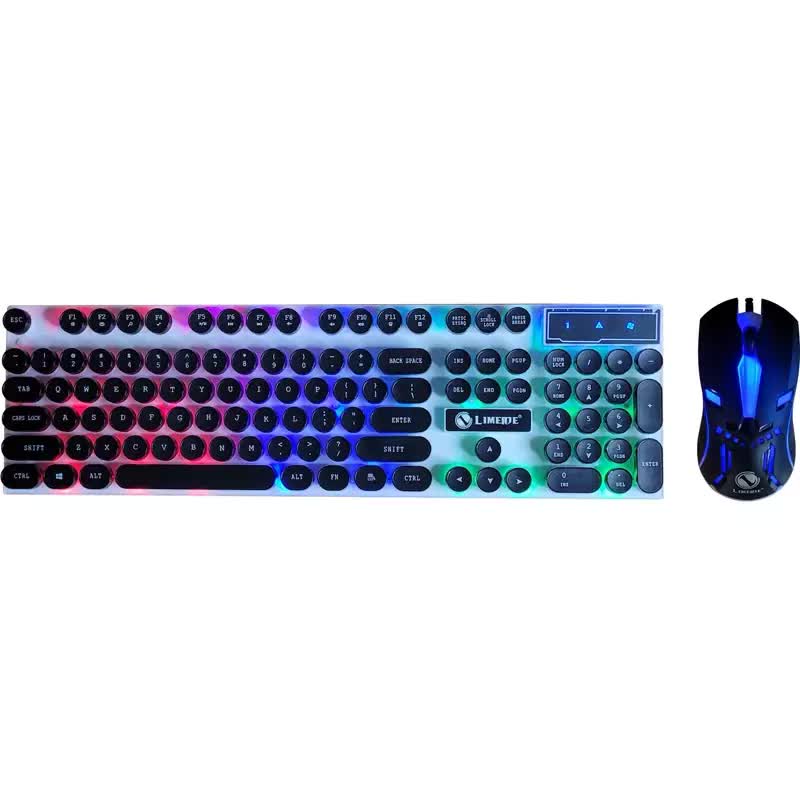 کیبورد و ماوس گیمینگ GTX350 COLORFUL LED-(پس کرایه)
