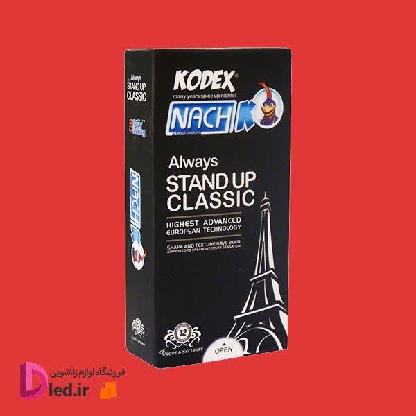 کاندوم کدکس استند آپ کلاسیک Kodex بسته 12 عددی