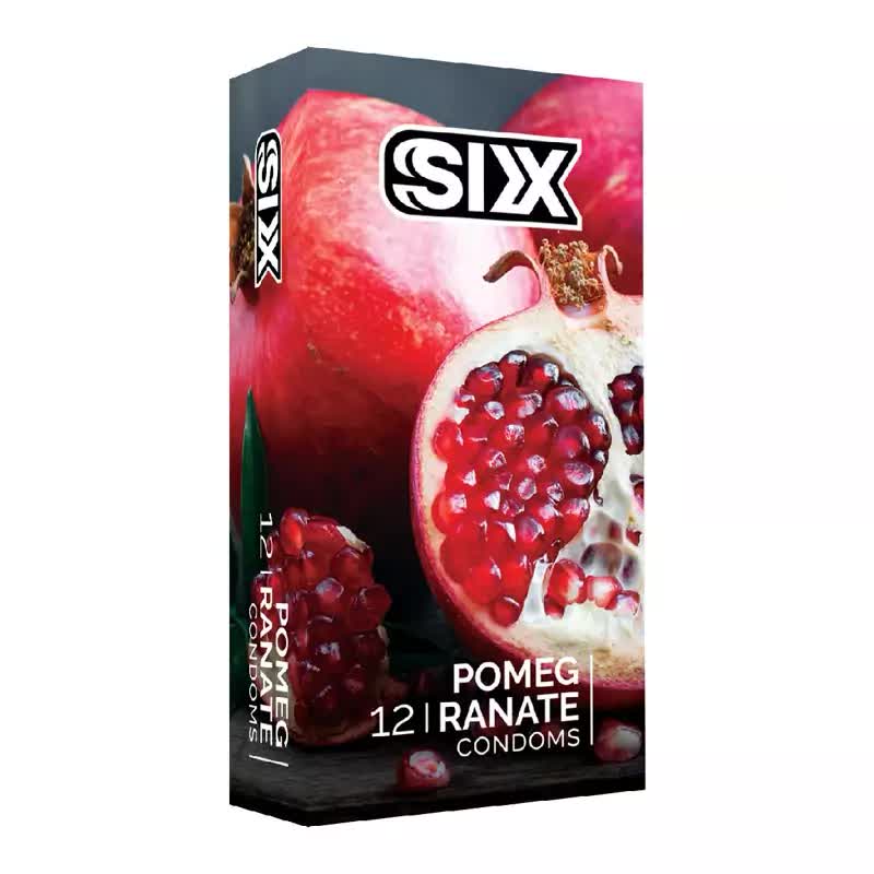 کاندوم سیکس مدل Pomegranate بسته 12 عددی