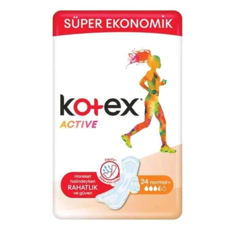 نوار بهداشتی کوتکس مدل بلند اولترا اوزون 18 عددی Kotex ultra uzun