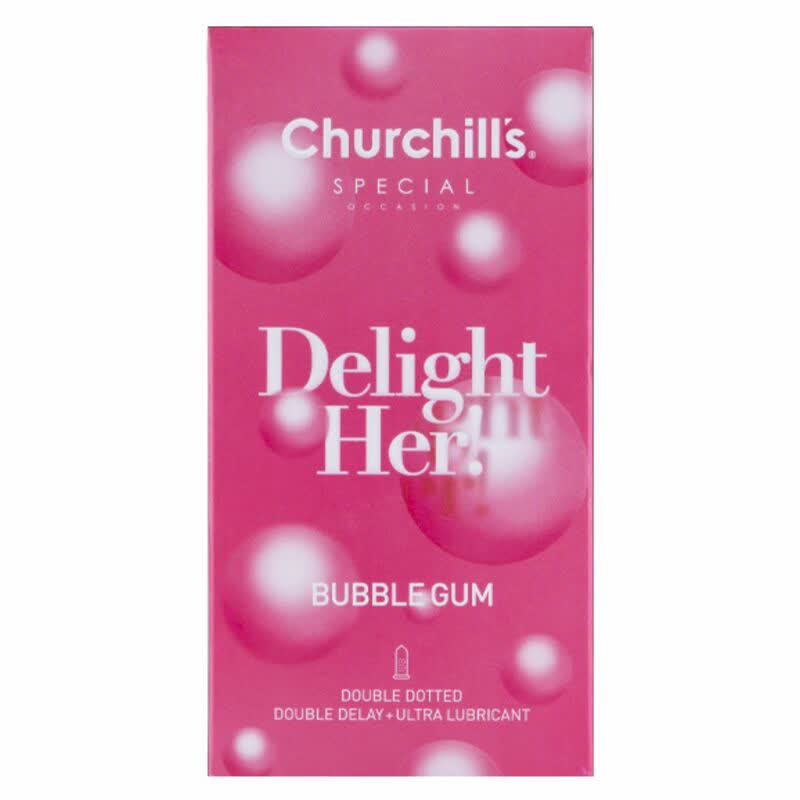 کاندوم چرچیلز مدل DELIGHT HER بسته 12 عددی