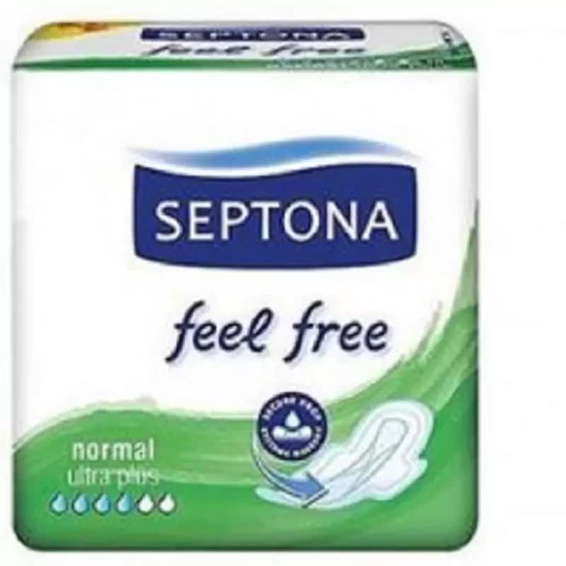 نوار بهداشتی سپتونا مدل normal ultra plus بسته 10 عددی ساخت یونان