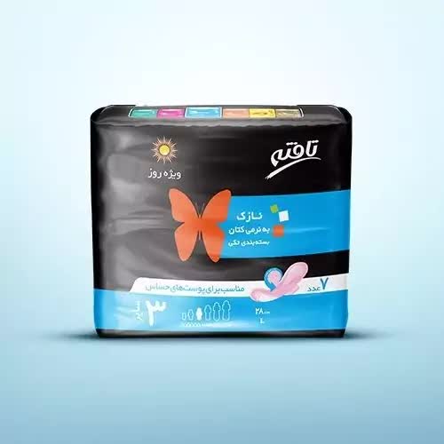 تافته، نوار بهداشتی روز نازک کتانی