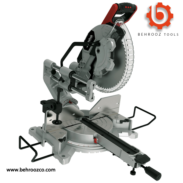 اره فارسی بر اسلاید عمودی دو طرفه 2000 وات لیزری 305 میلیمتر محک MS-305/340I