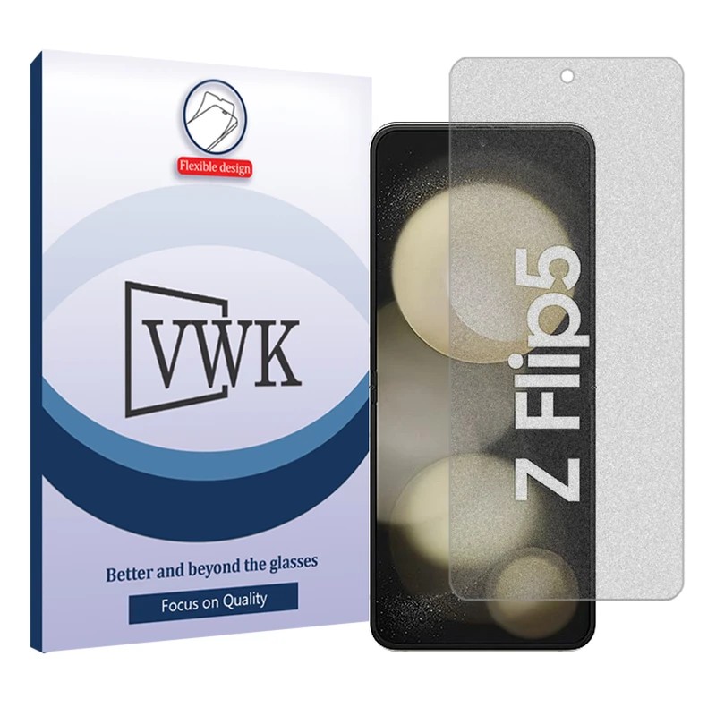گلس مات سامسونگ Galaxy Z Flip5 برند VWK