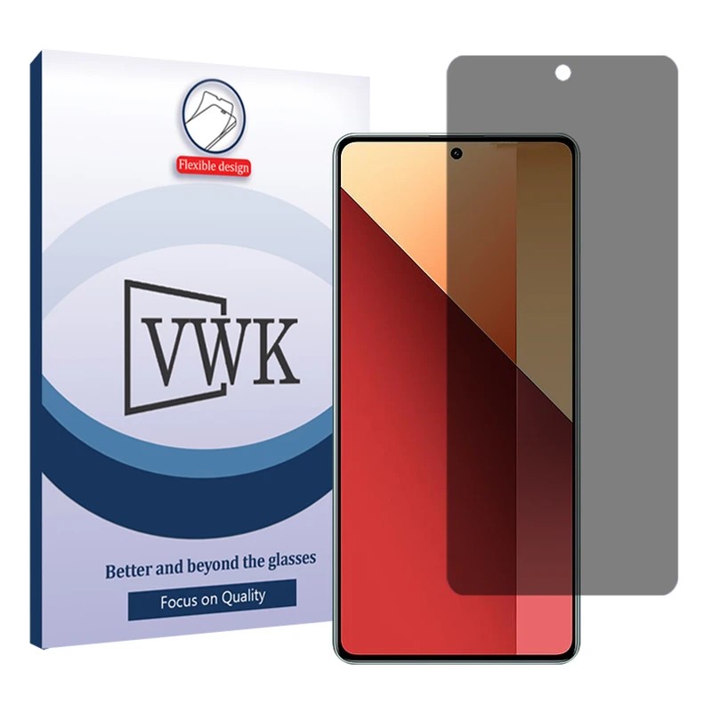 گلس حریم شخصی شیائومی Redmi Note 13 Pro 4G برند VWK
