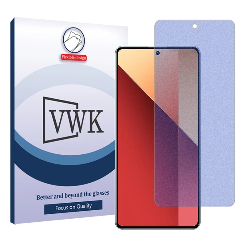 گلس مات ضد اشعه آبی شیائومی Redmi Note 13 Pro 4G برند VWK