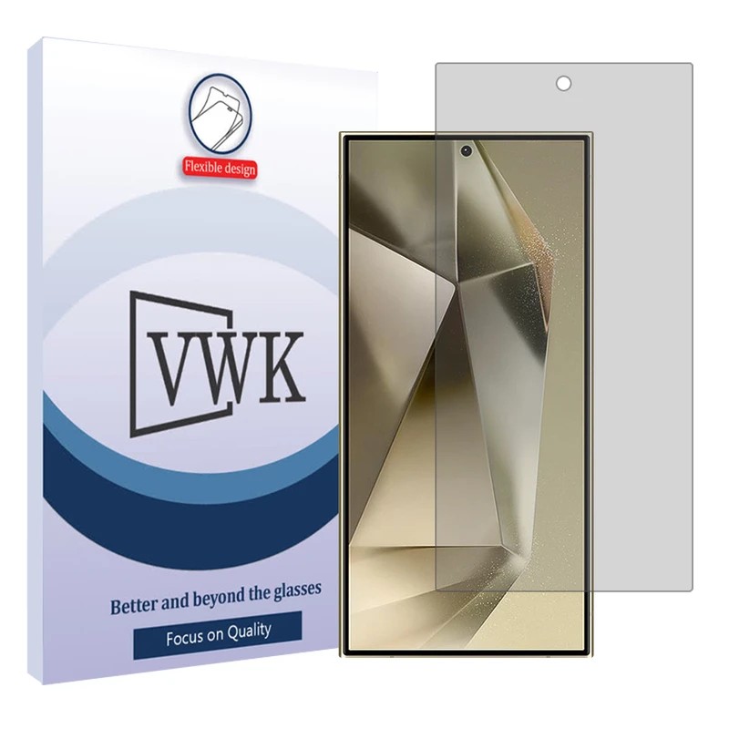 گلس شفاف سامسونگ Galaxy S24 Ultra برند VWK