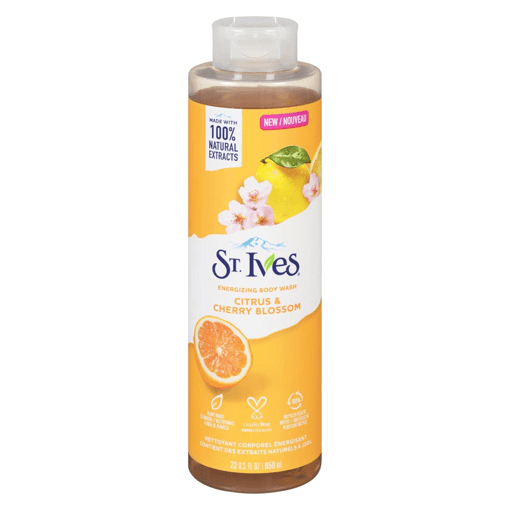 شامپو بدن لیمو و شکوفه گیلاس سنت ایوز ST.IVES 650ML