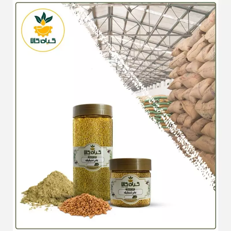 بذر شنبلیله با کیفیت عالی، بار امسالی و تازه(500گرمی )