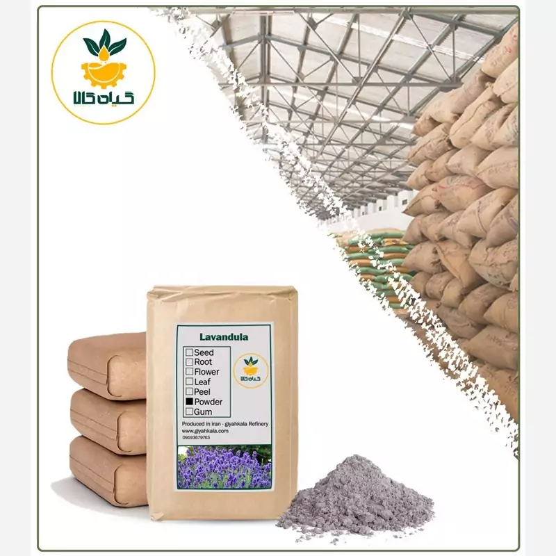 پودر اسطوخودوس هندی فله کیفیت عالی، بار امسالی وتازه (2 کیلوگرم)