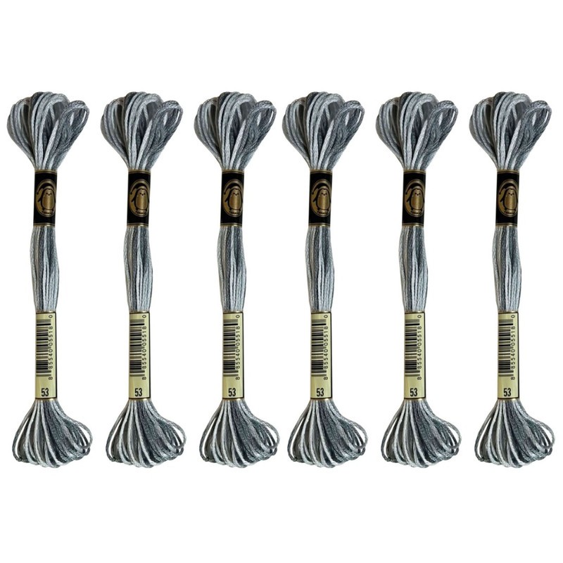 نخ گلدوزی پنگوئن مدل PNG-06 کد P-53 مجموعه 6 عددی