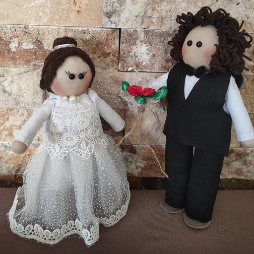 عروسک داماد و عروس 