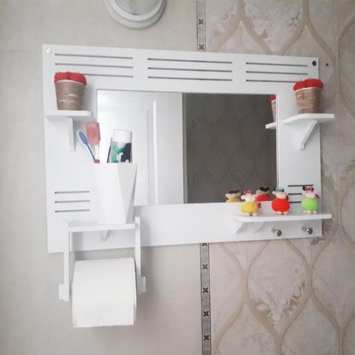 آینه سرویس بهداشتی خونه خاص طرح خطی