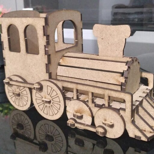 پازل چوبی سه بعدی قطار