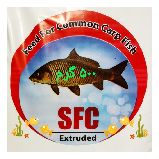 غذای ماهی زینتی (خوراک)  SFC (سایز 1.7میلیمتر) بسته بندی 500 گرمی