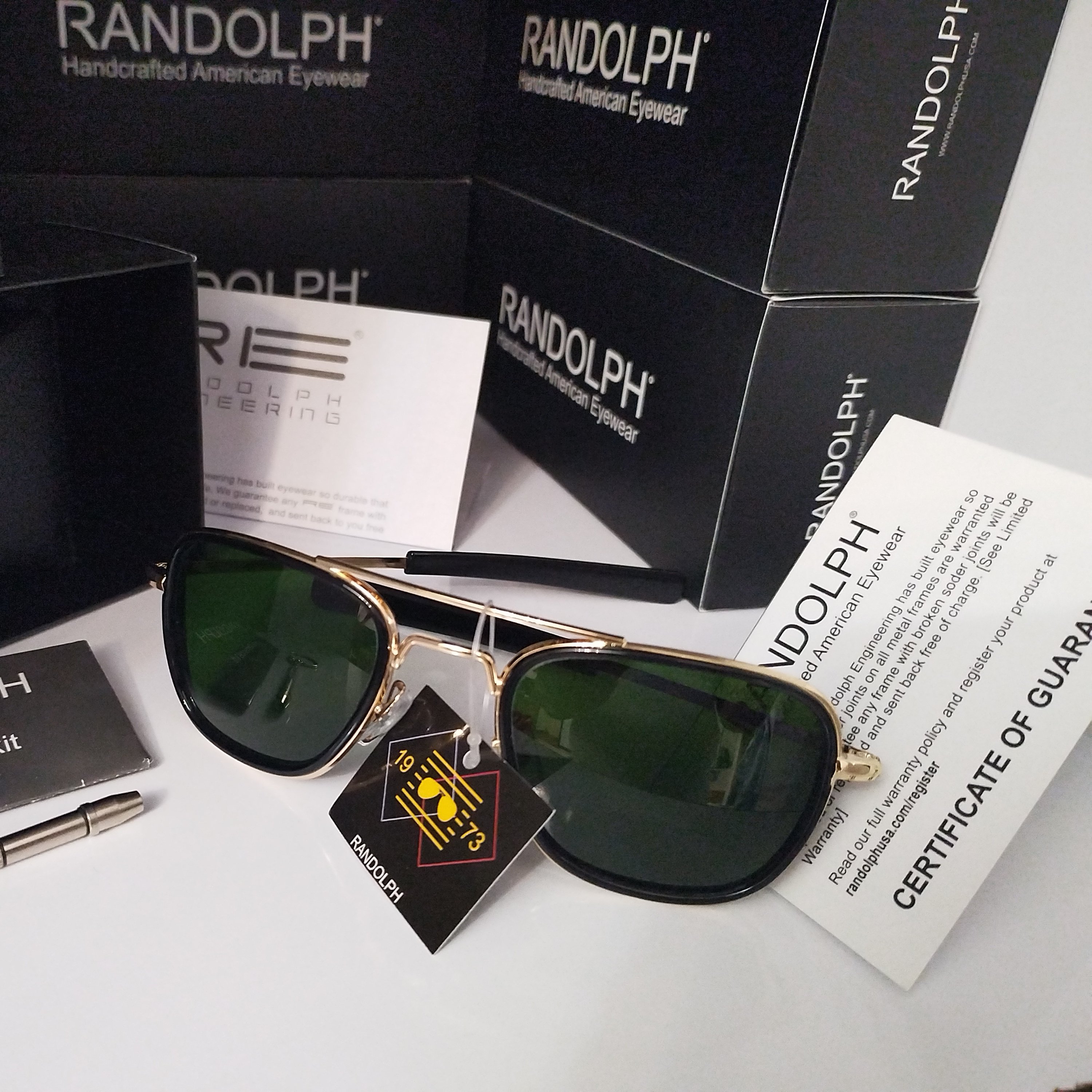 عینک امریکایی راندولف فیوژن Randolph fusionمناسب بانوان و اقایان رندولف