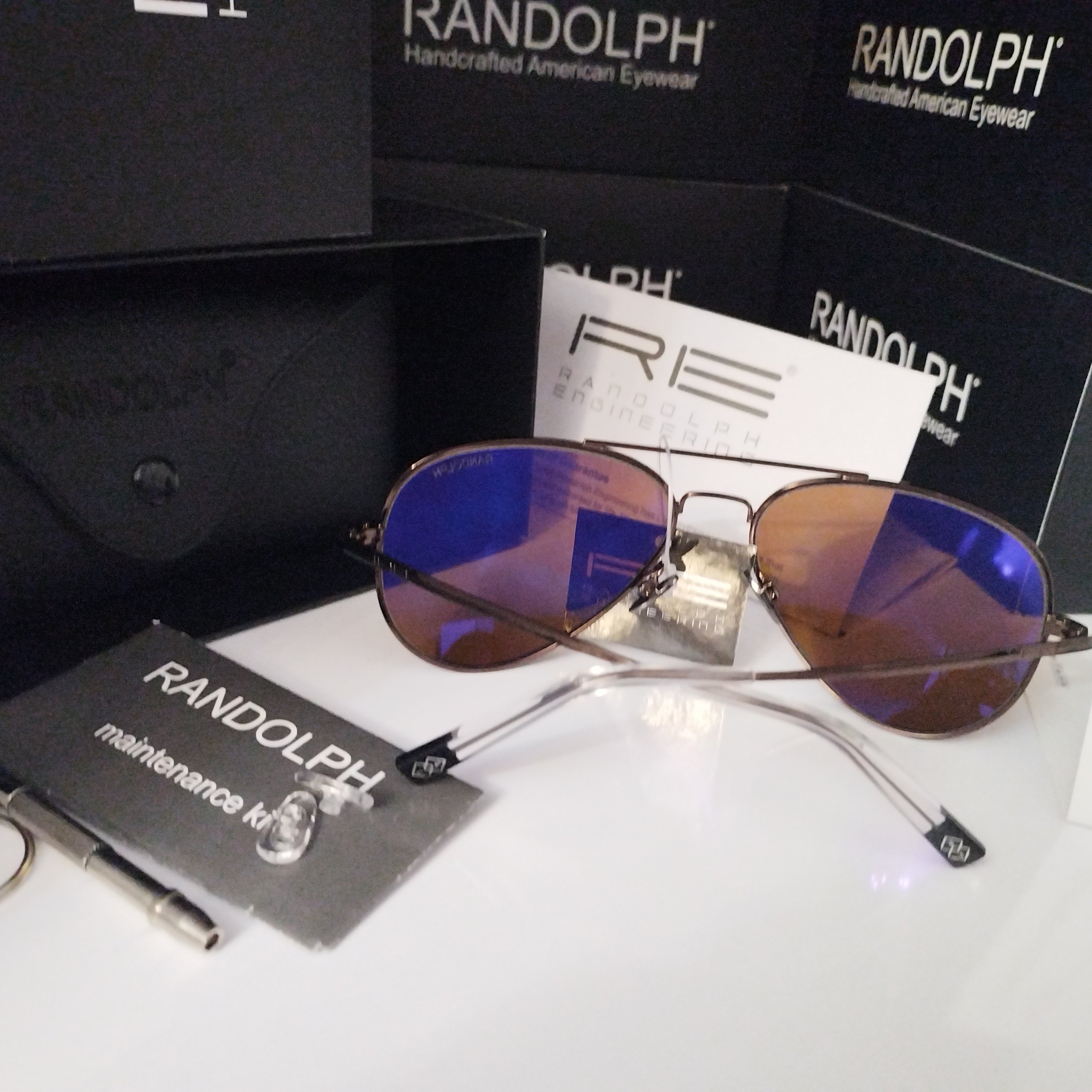 عینک شکلاتی راندولف امریکا randolph concorde usa رندولف