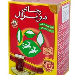 چای دو غزال شیر نشان اصل 500 گرمی