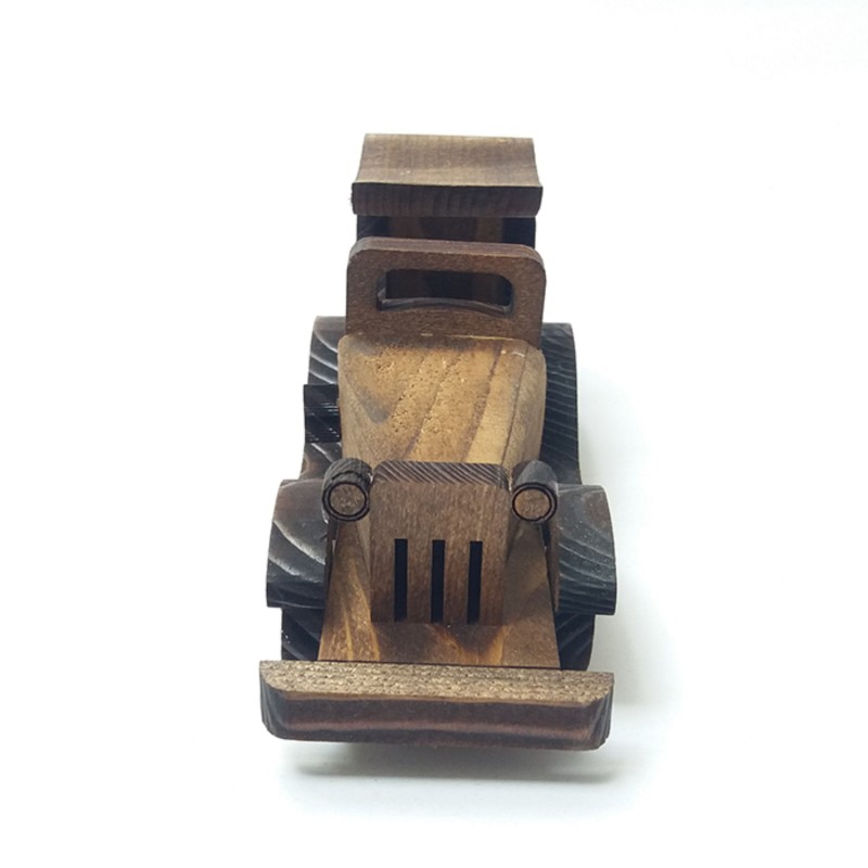ماشین چوبی جیپ کوچک سرباز دست ساز