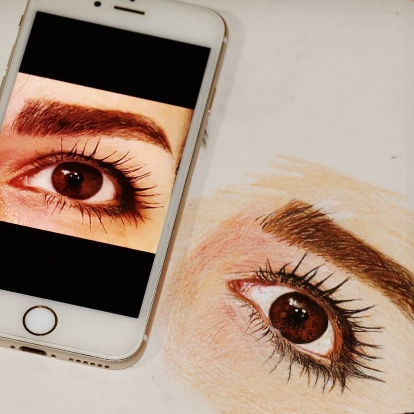 طراحی سه بعدی چشم(بصورت سیاه قلم و یا رنگی به انتخاب شما)در سه روز کاری