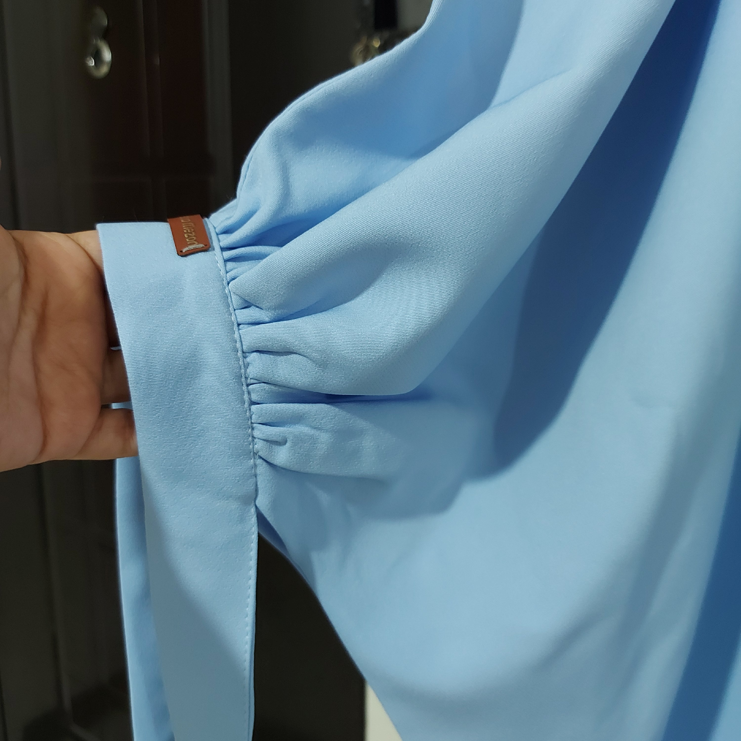 مانتو عبایی کرپ مازراتی مدل آمینِ ماه شو مزون مناسب پاییز و زمستان